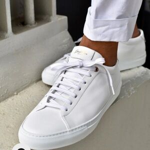 Good Man Brand Edge Sneaker Size 14 & 17 Italian Leather Low Top Beautiful NEW